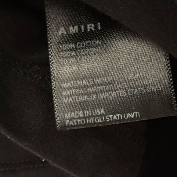 AMIRI CHERUB T-SHIRT size Large Petit in Black - Picture 5 of 7